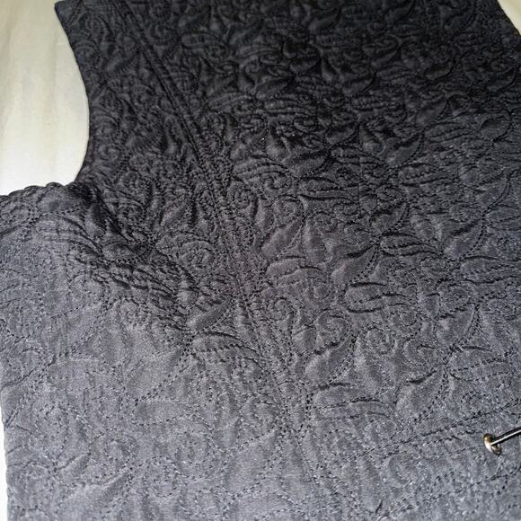 DB Established 1962 Women's Black Quilted Patten Zip Up Vest Size Medium - Picture 7 of 8